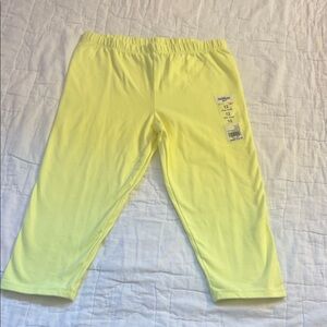 Osh kosh Yellow Capri Leggings - Elastic Waist
